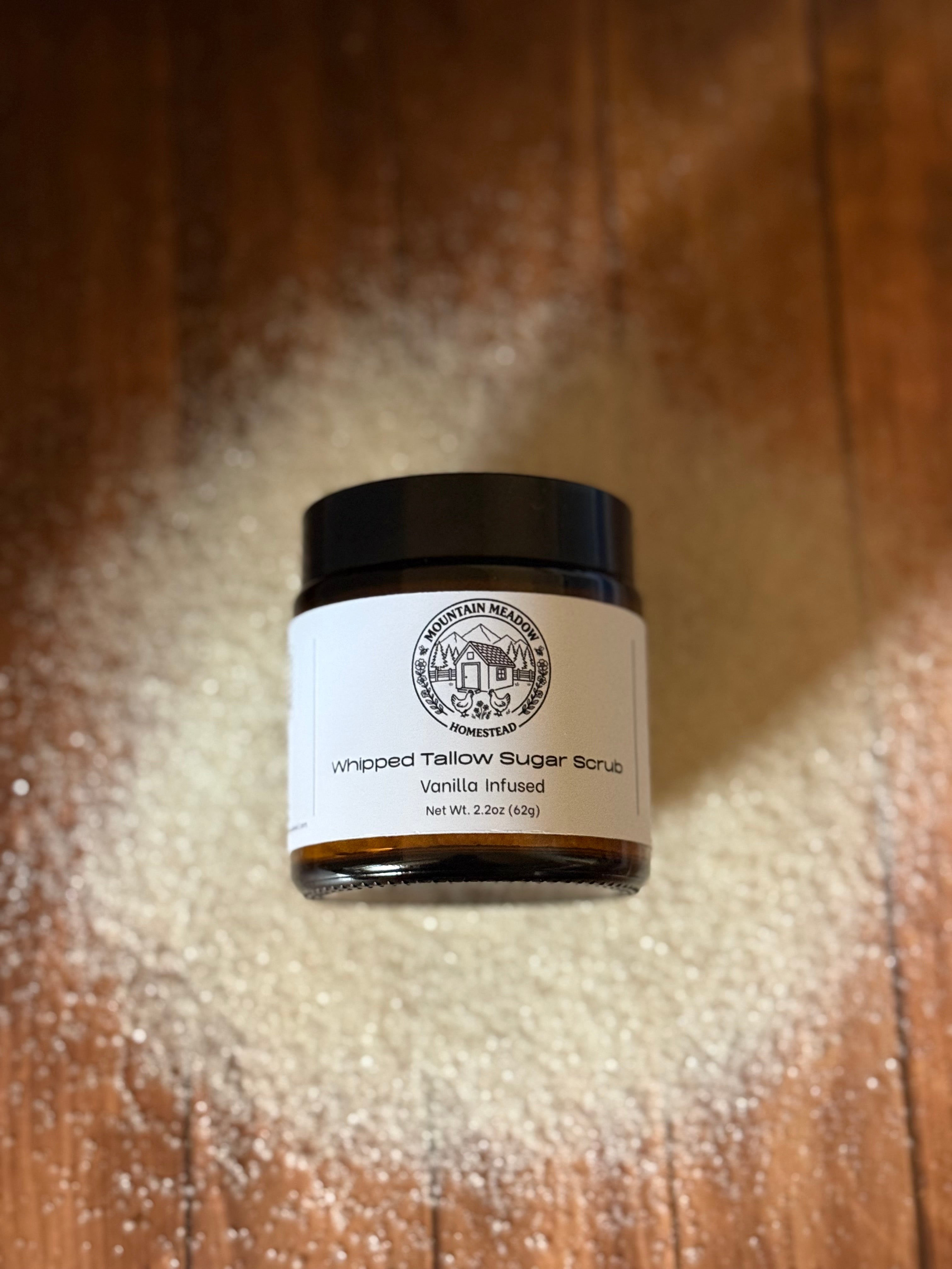 Whipped Tallow Sugar Scrub