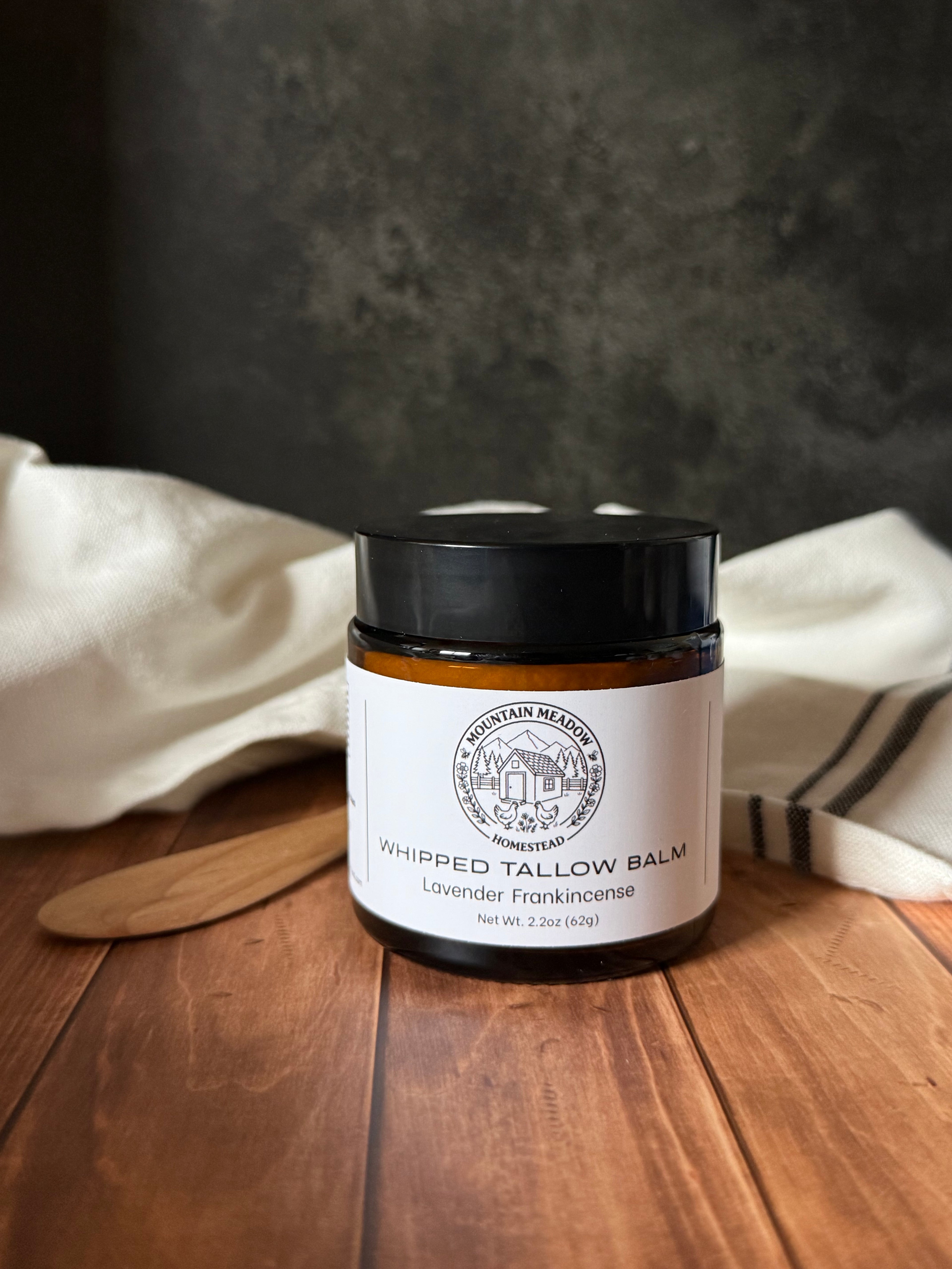 Whipped Tallow Balm: Lavender Frankincense