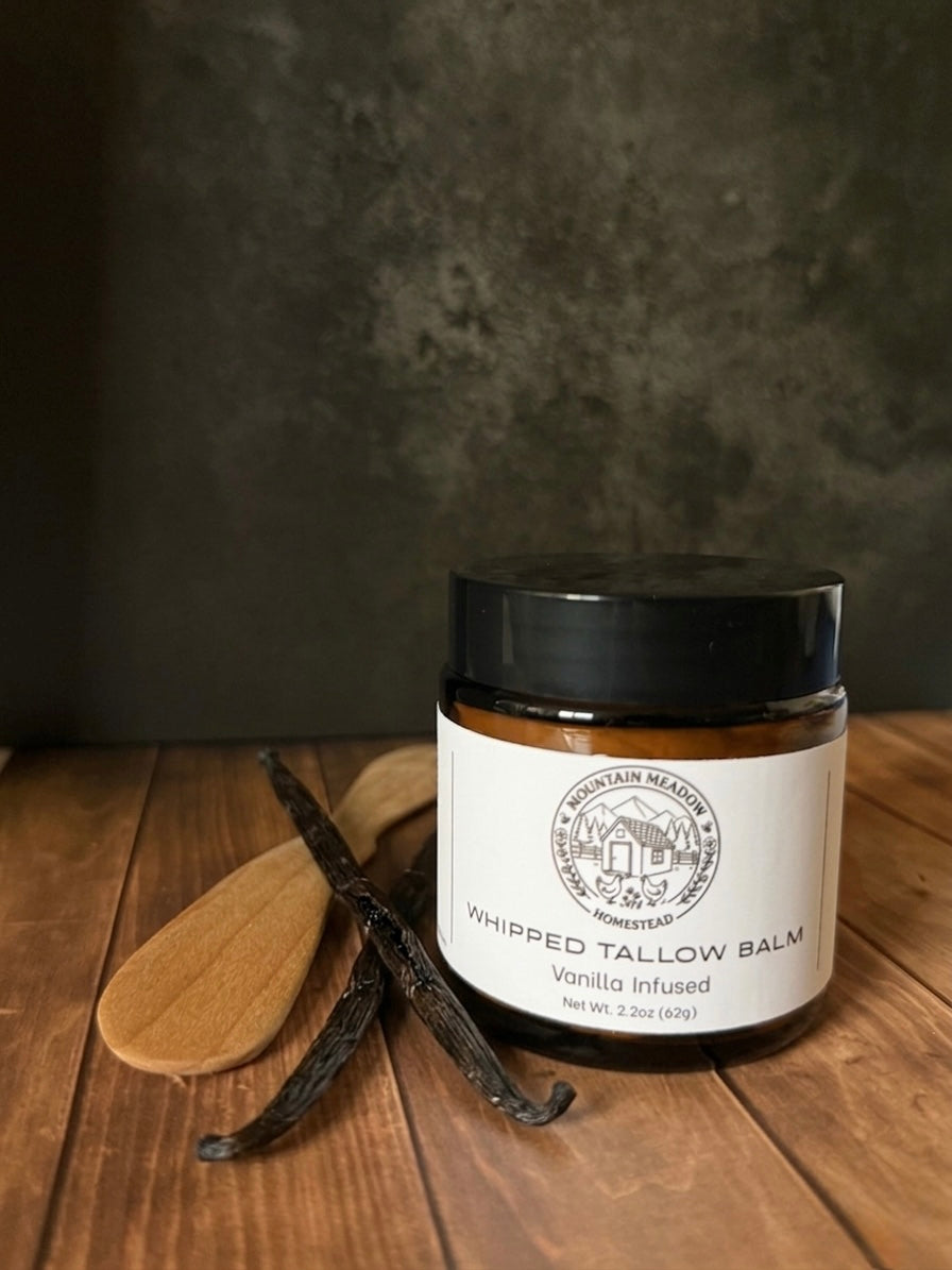 Vanilla Infused Whipped Tallow Balm